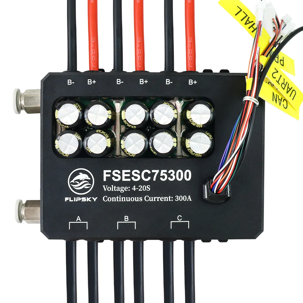 Контроллер скорости VoltSFlips – обзор и цена Vesc 75300 High Current Esc